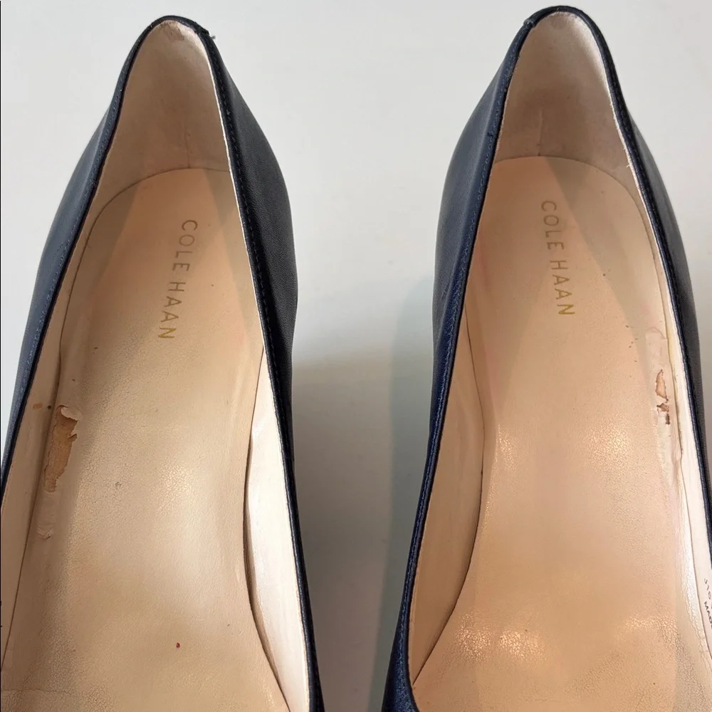 Cole Haan Women's Elsie LCE Wedge 65 mmII in marine blue size 8.5